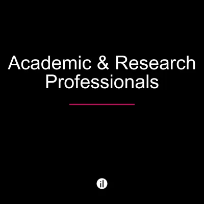 Academic & Research Professionals