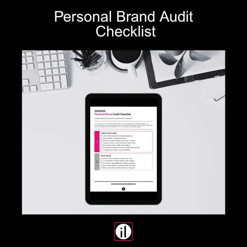 Personal Brand Audit Checklist