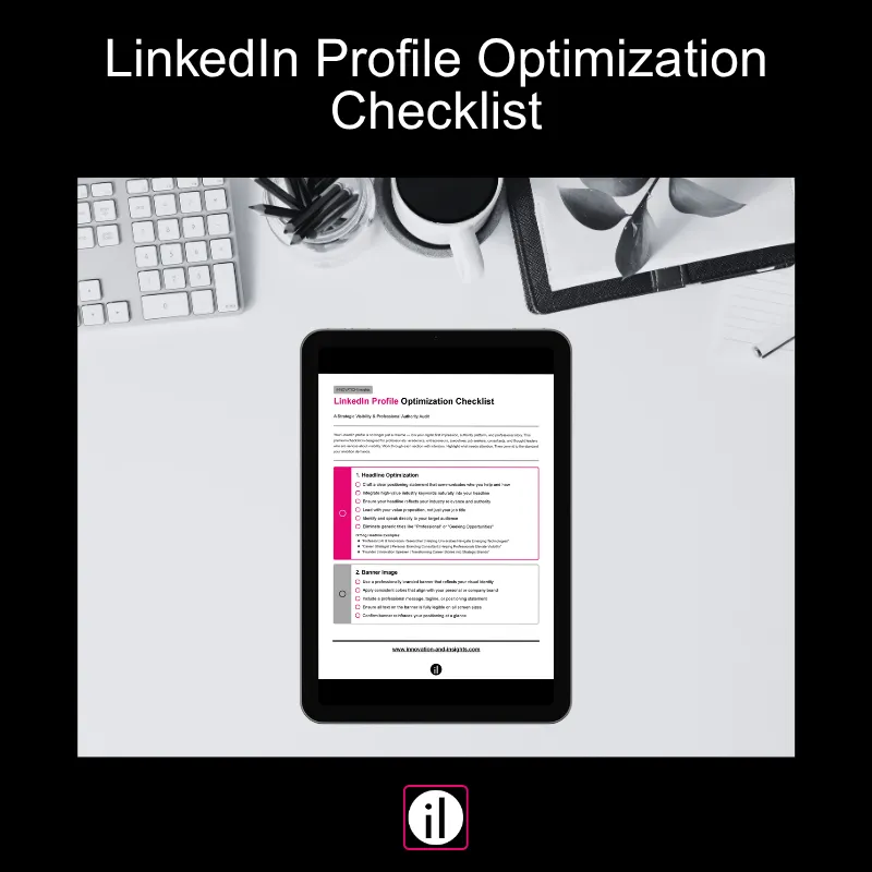 LinkedIn Profile Optimization Checklist