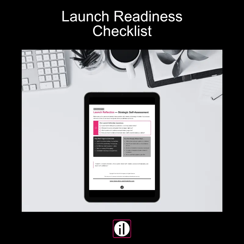 Launch Readiness Checklist