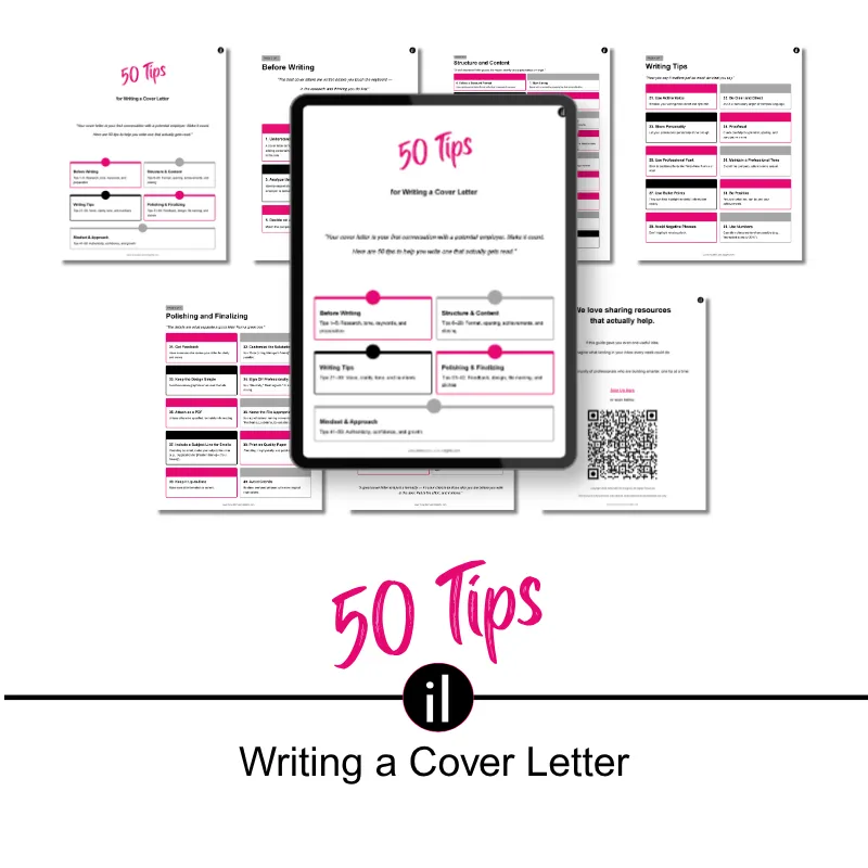 50 Tips for Writing a Cover Letter
