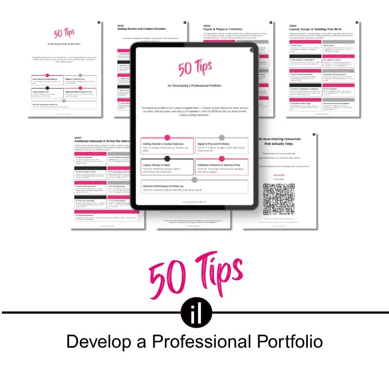 50 Tips for Developing a Professional Portfolio