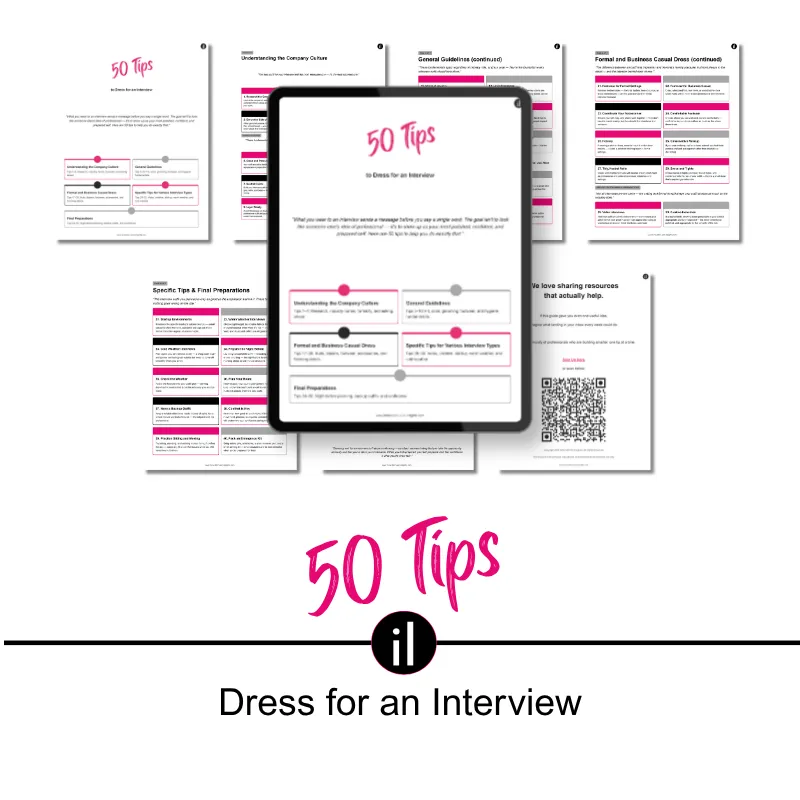 50 Tips to Dress for an Interview