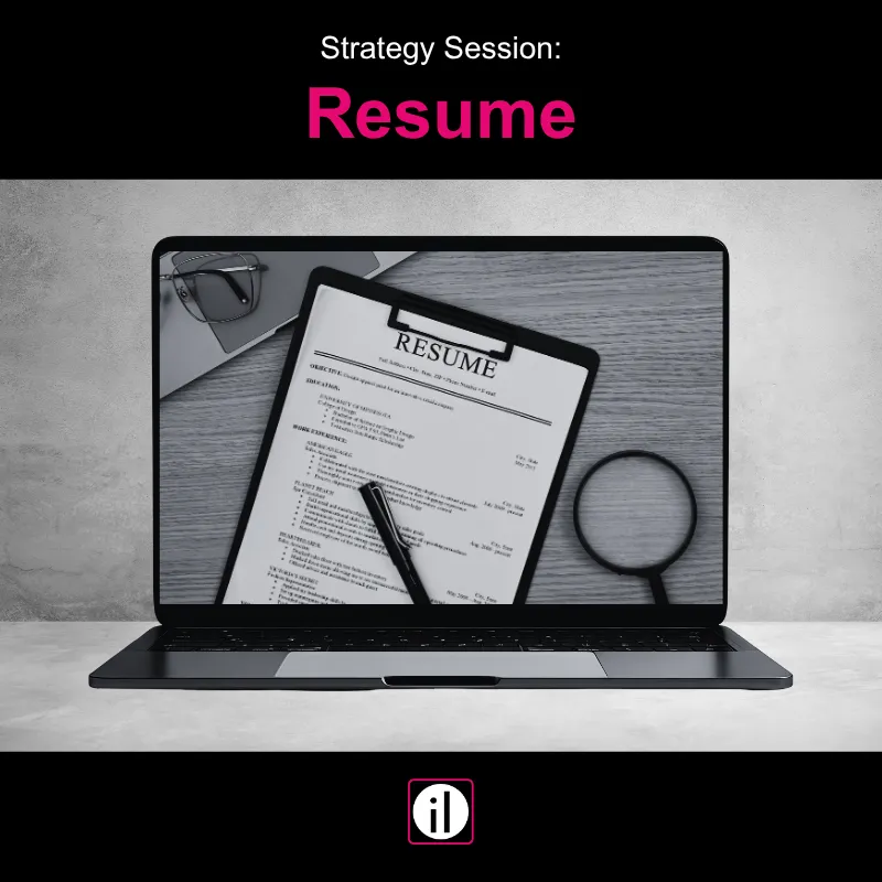 Strategy Session: Resume