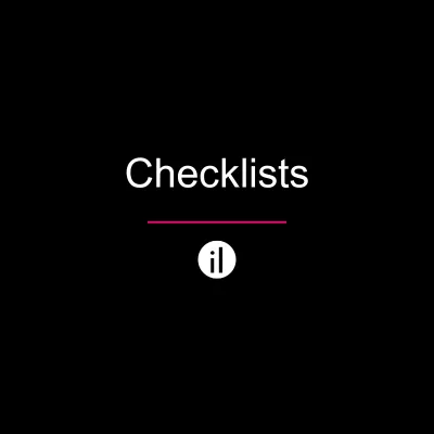 Checklists