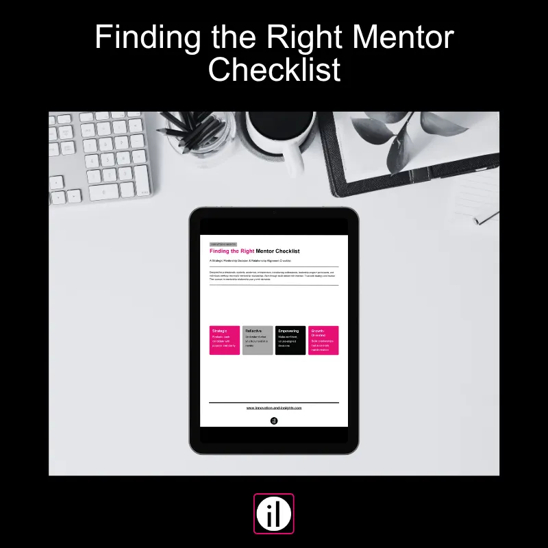 Finding the Right Mentor Checklist