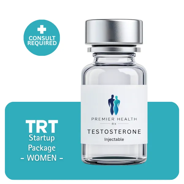 TRT Women's Startup Package (Consult, Labs, Cypionate 200mg/mL 10mL)