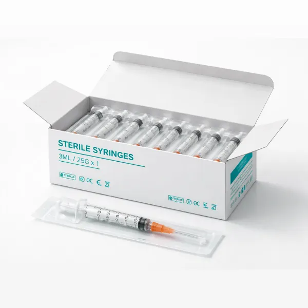Box of 100 syringes