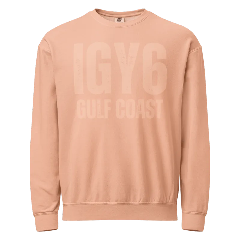 Garment-Dyed Crewneck Sweatshirt | Peachy