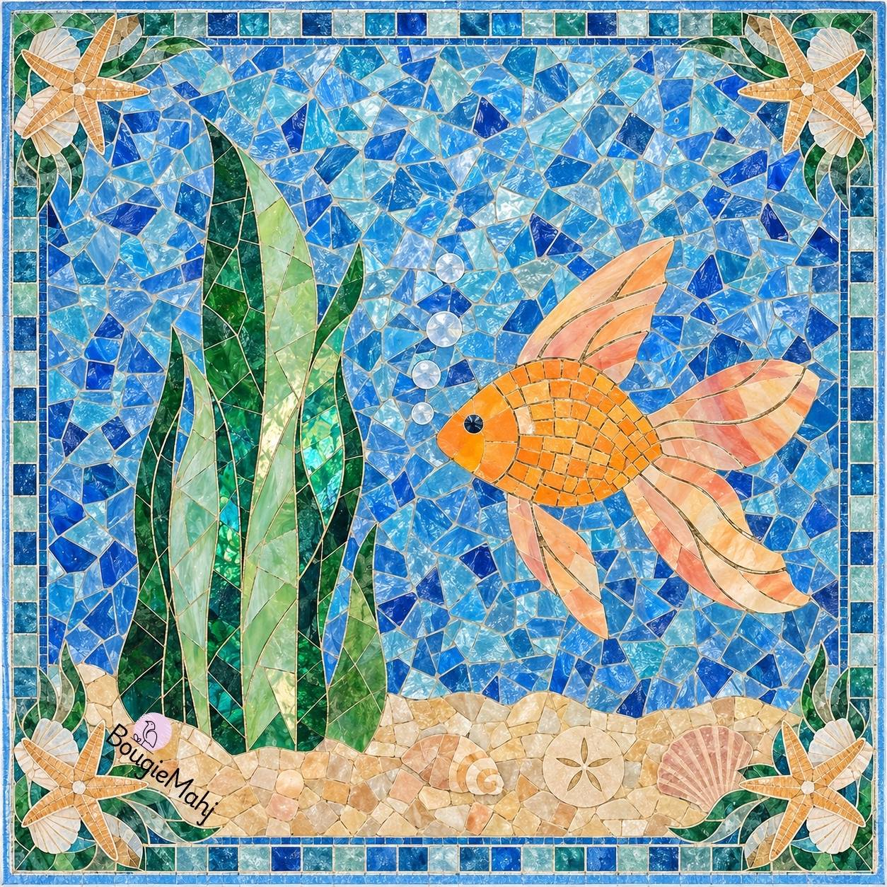 Goldfish Mosaic Mat