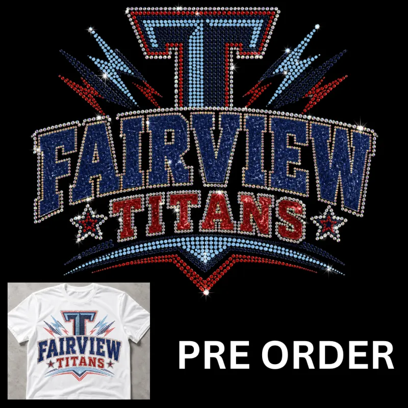 Titans Rhinestone with shirt Adult
