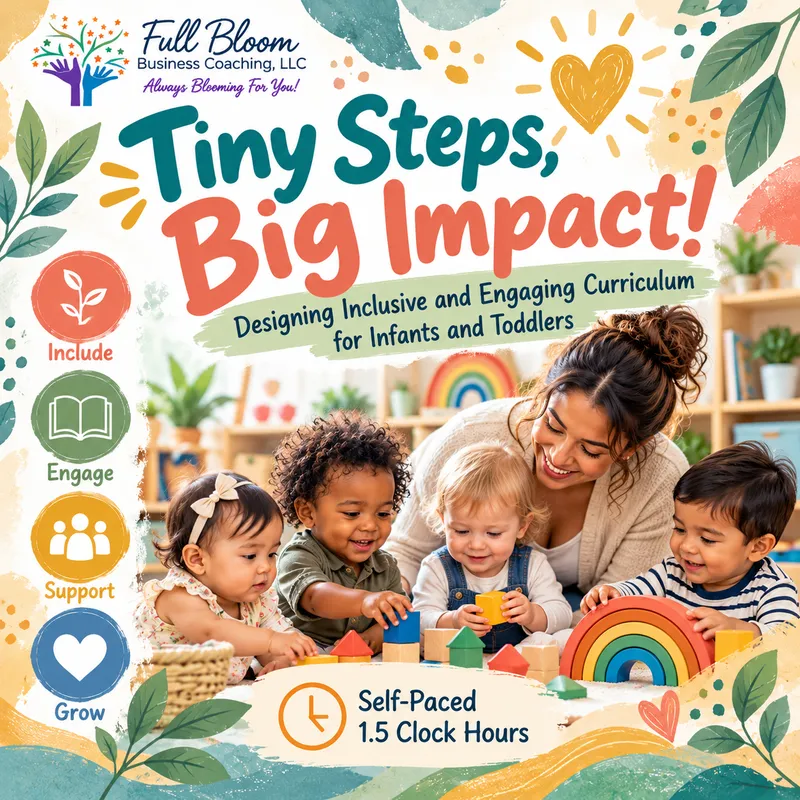 Tiny Steps, Big Impact! Designing Inclusive and Engaging Curriculum for Infants and Toddlers