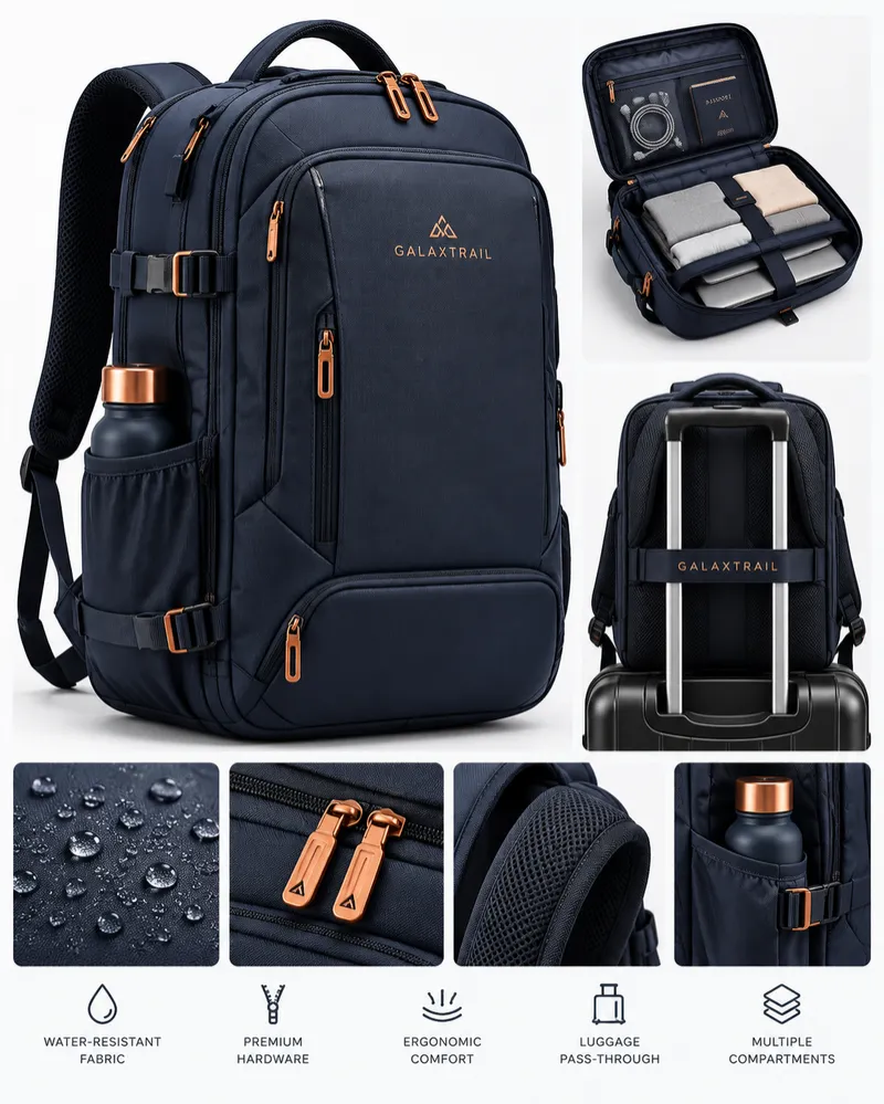 GALAXTRAIL NomadPro Travel Backpack