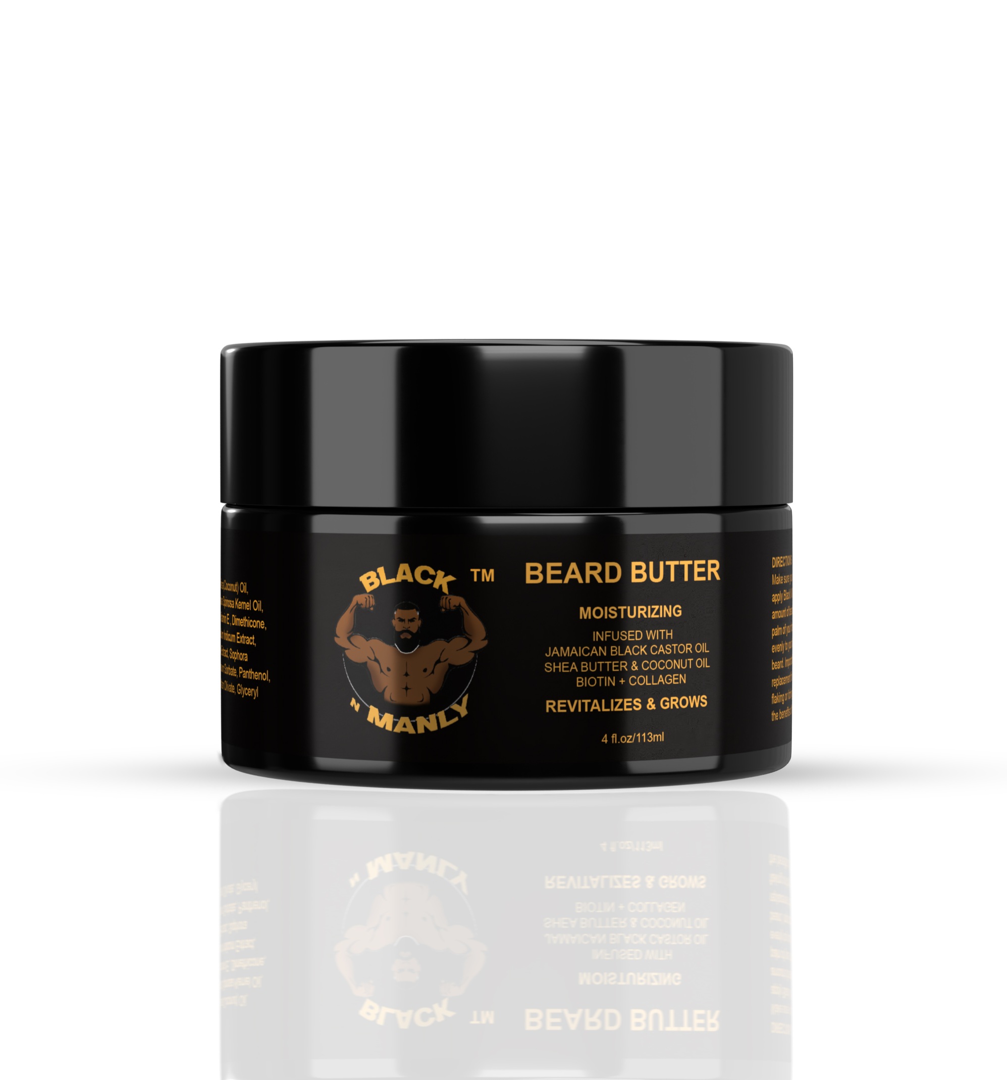 Black N Manly Beard Butter