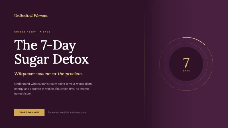 7 Day Sugar Detox