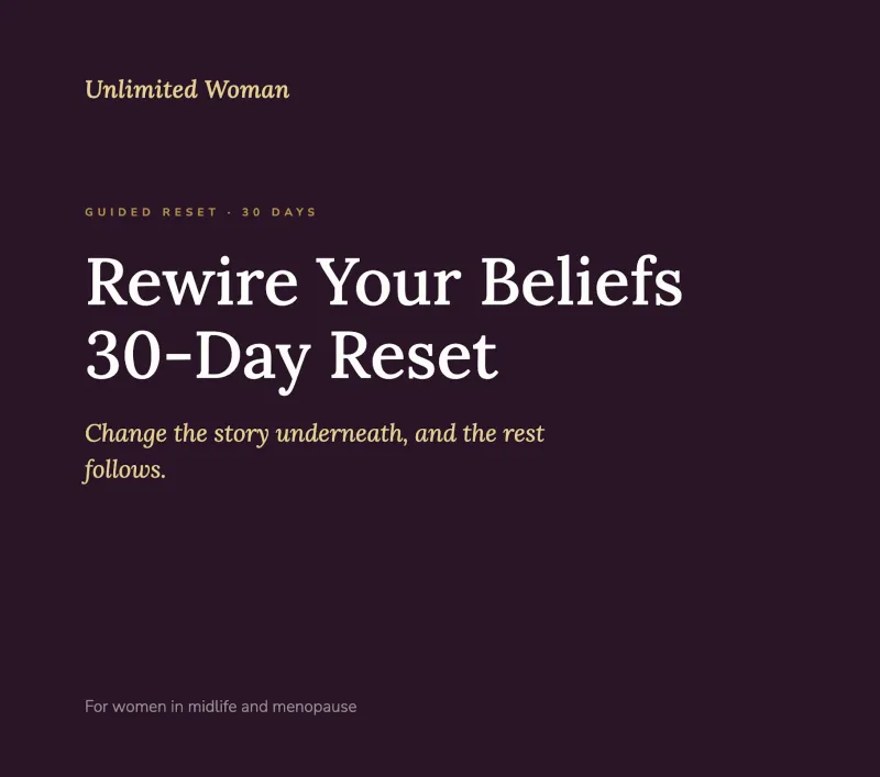Rewire Your Beliefs 30-Day Reset
