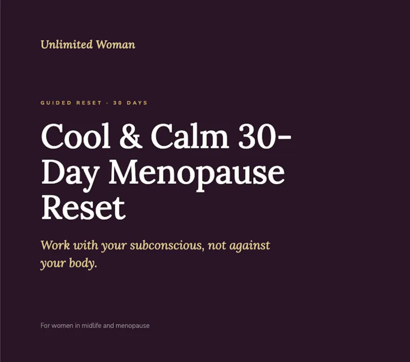 Cool & Calm 30-Day Menopause Reset