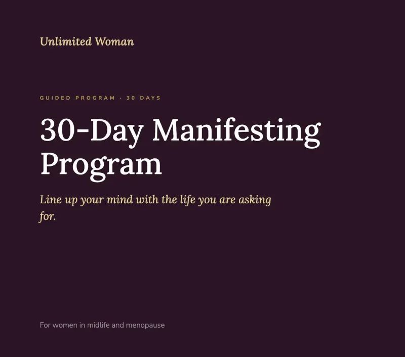 30 DAY MANIFESTING PROGRAM