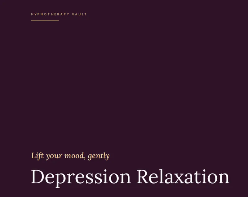 Vault Audio - Depression Relaxation
