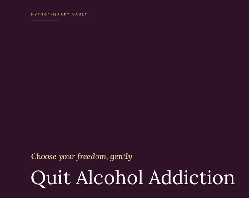 Vault Audio - Quit Alcohol Addiction
