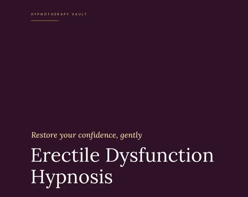 Vault Audio - Erectile Dysfunction Hypnosis