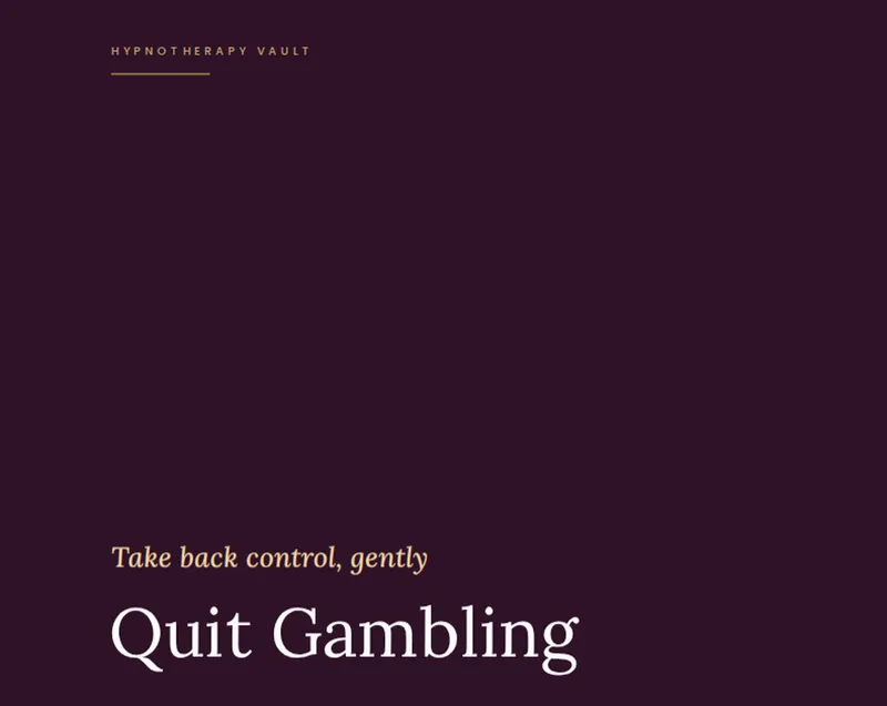 Vault Audio - Quit Gambling
