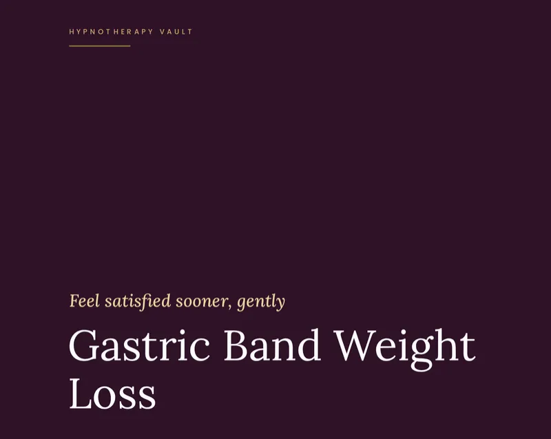 Vault Audio - Gastric Band Weight Loss
