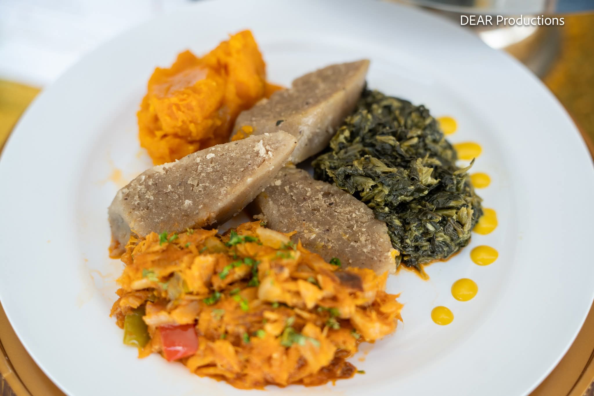 Ducana & Saltfish Plate