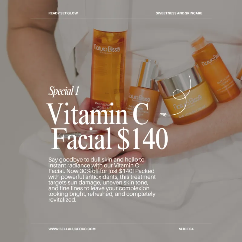 30% OFF Vitamin C Facial