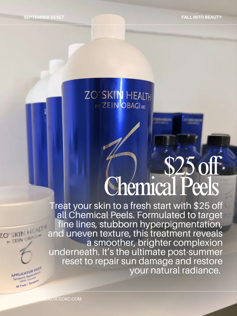 $25 off Chemical Peels (ZO Stimulator)