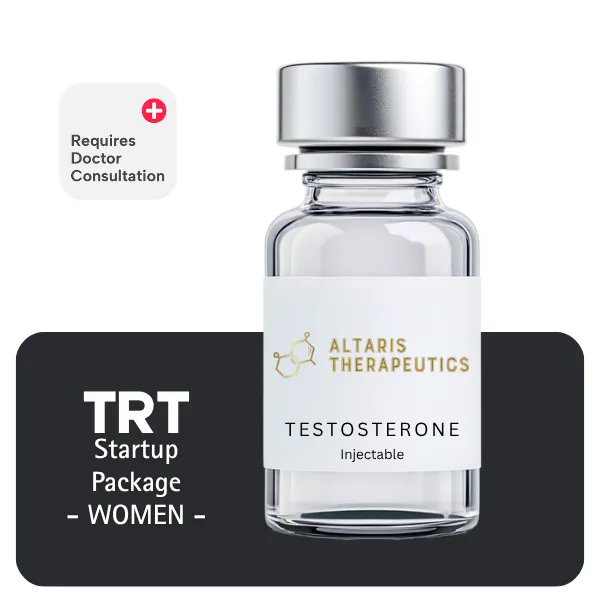 TRT Women's Startup Package (Consult, Labs, Cypionate 200mg/mL 10mL)