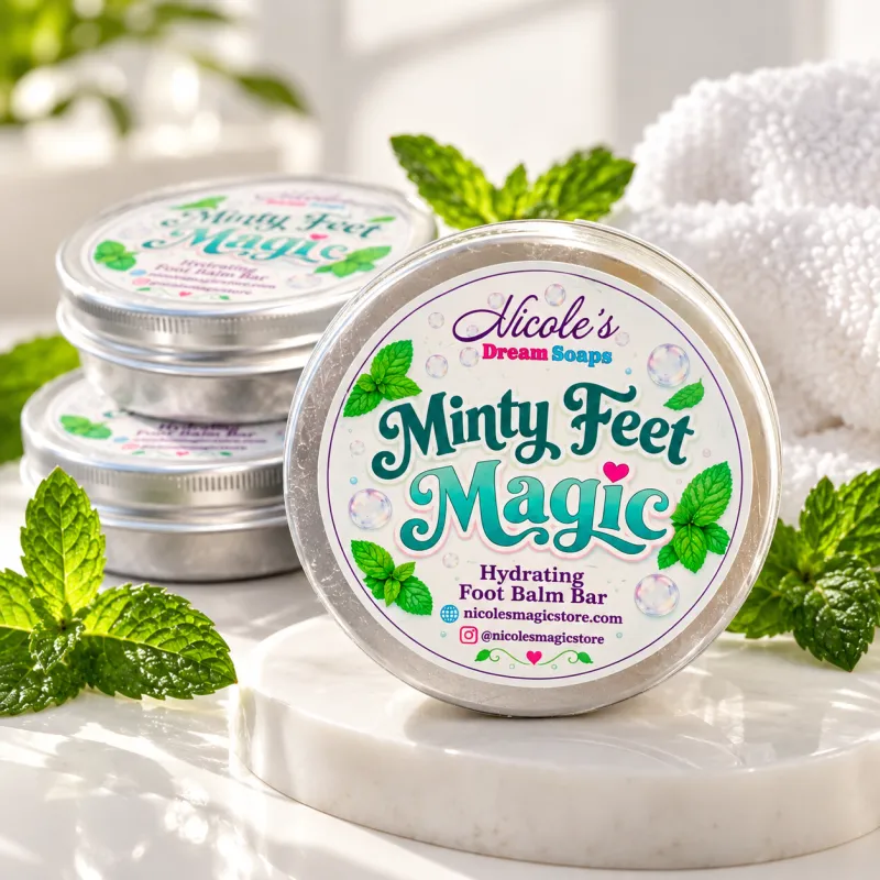 Mindy Feet Magic | Hydrating & Refreshing Foot Balm Bar
