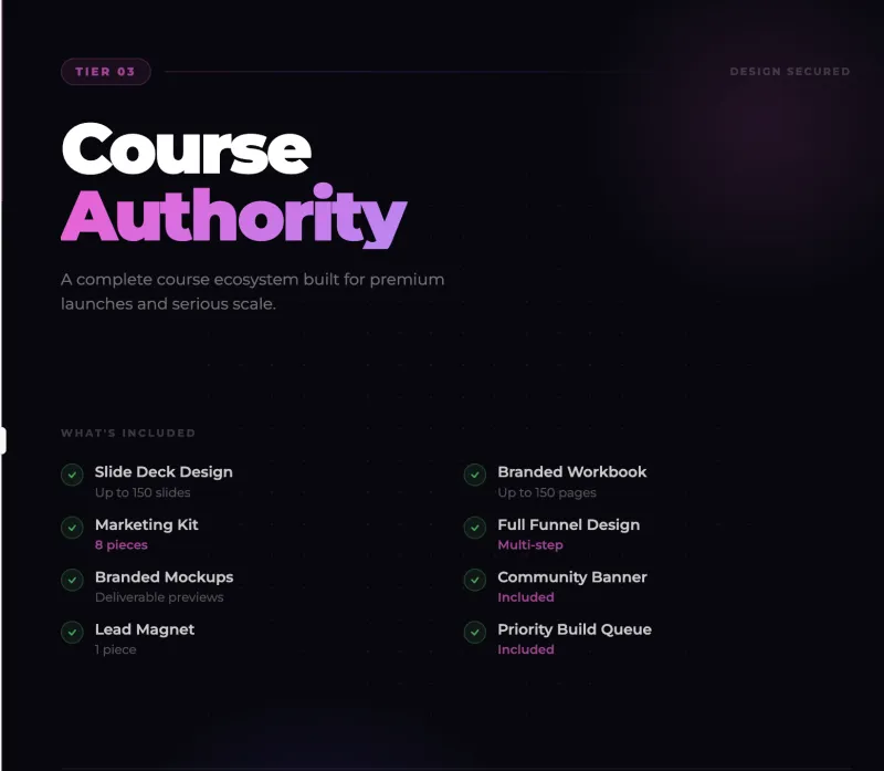 Course Authority