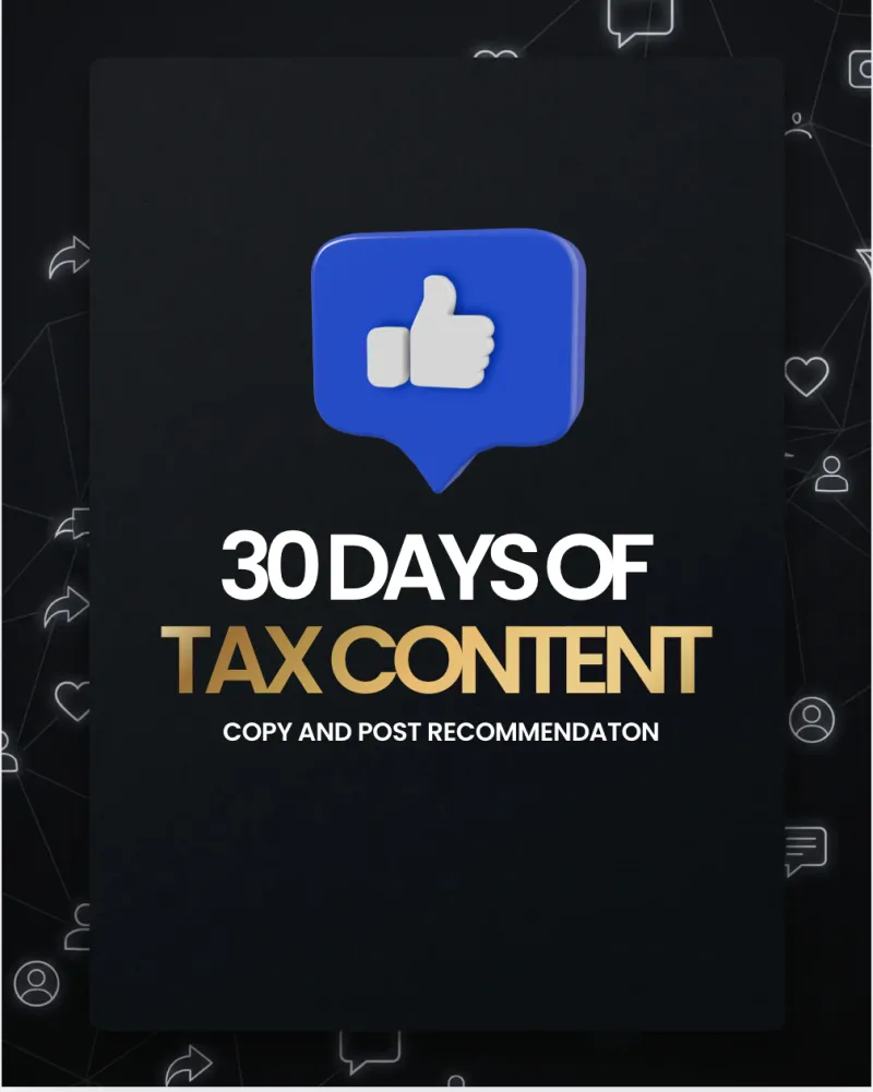30 Days of Tax Content