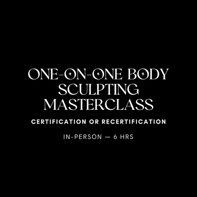 In-Person — One-on-One Body Sculpting Certification