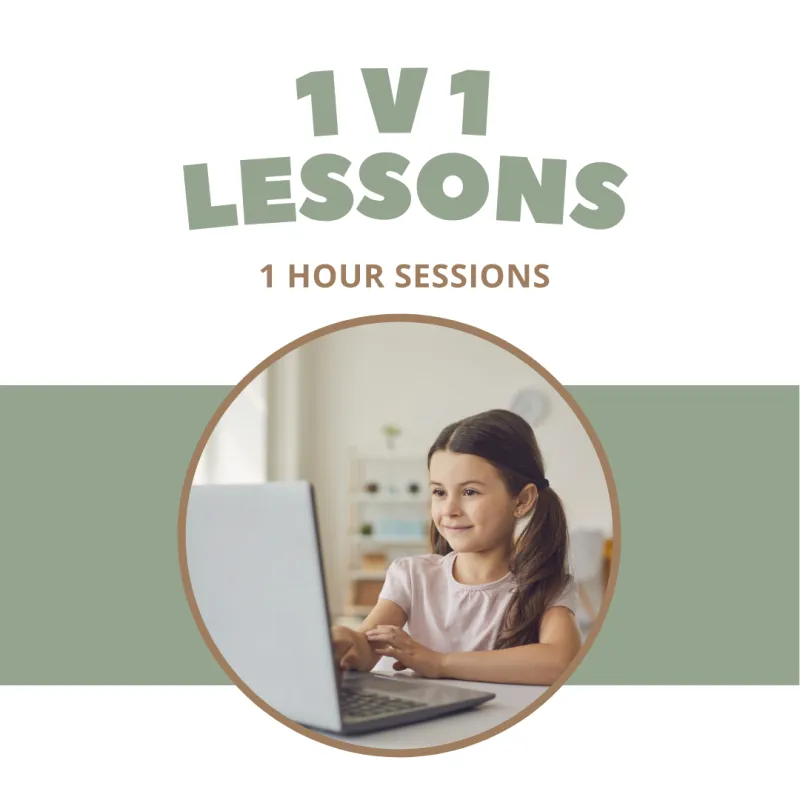 1v1 Lesson - 1 hour