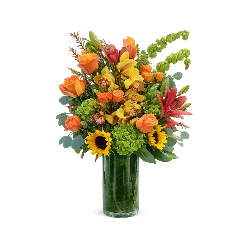 Sunset Luxe Garden Arrangement
