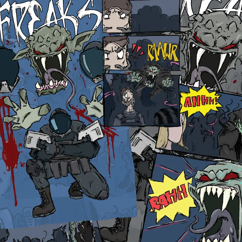 Freaks Comic Book