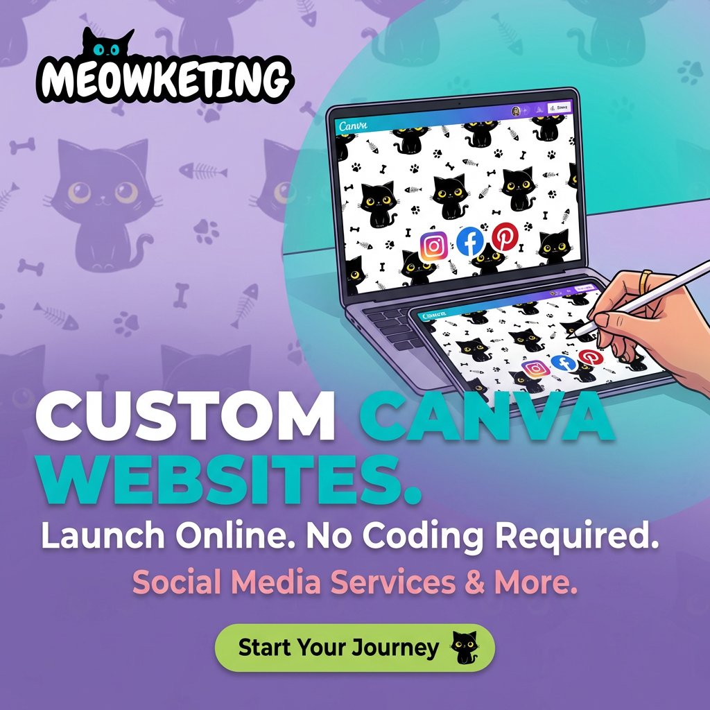 Canva Portfolio Website Design