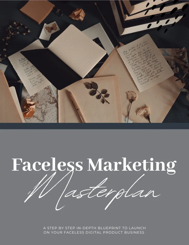 The Ultimate Faceless Marketing Masterplan (PLR + MRR License Included)