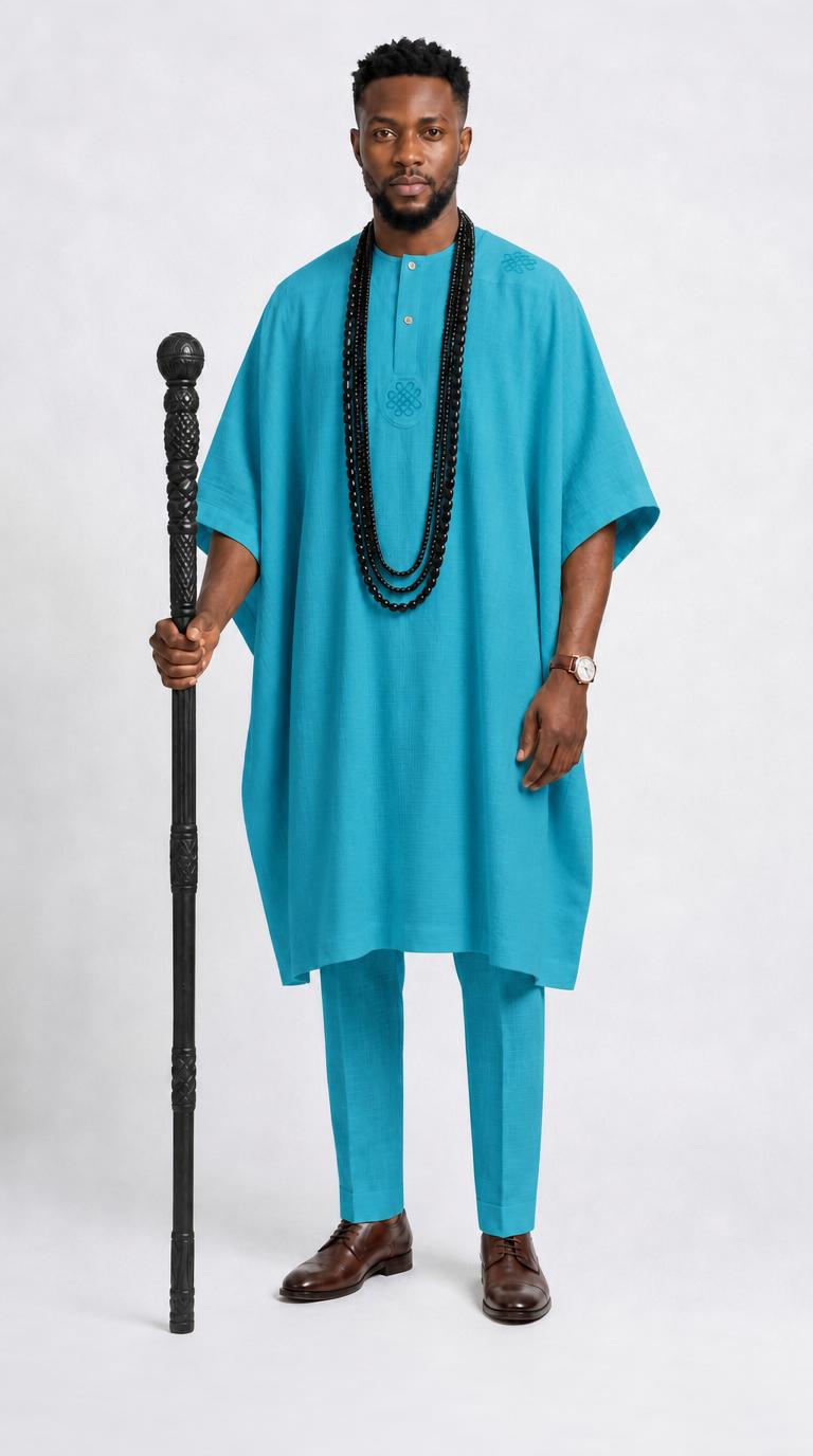 Men's Agbada Suit Set | Premium African Grand Outfit