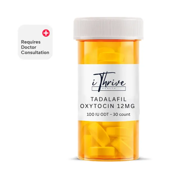 Tadalafil/Oxytocin 12mg/100 IU ODT - 30 Count