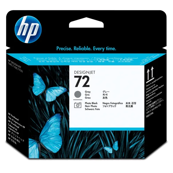  HP 72 Grey and Photo Black Printhead - C9380A