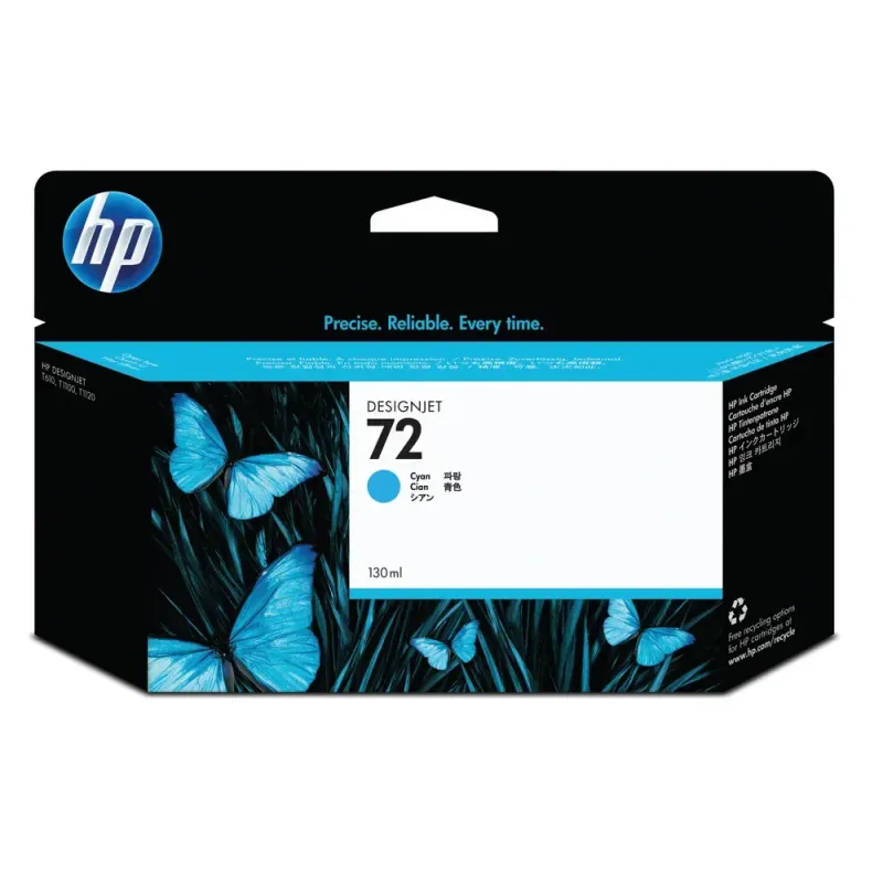 HP 72 Cyan 130ml Ink Cartridge - C9371A