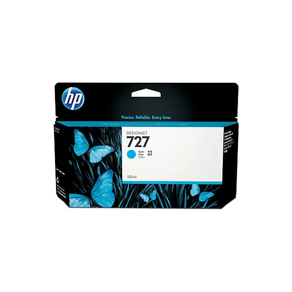 HP 727 130ml Cyan Ink Cartridge – B3P19A