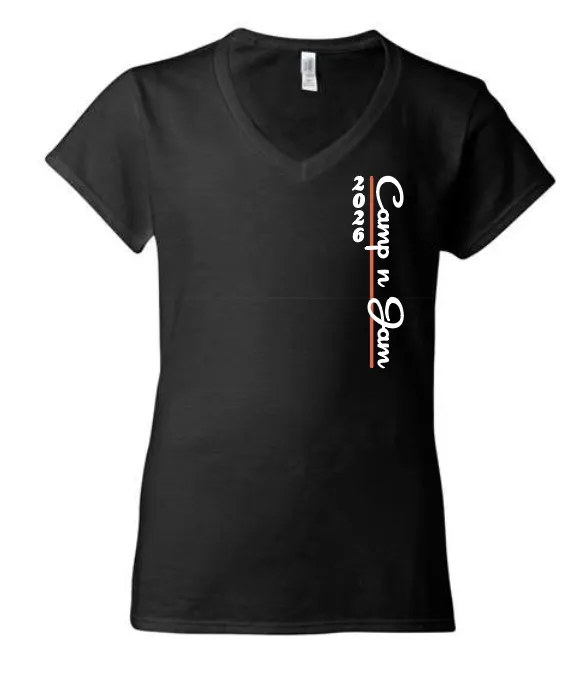 2026 Camp N Jam - V-Neck T-shirt