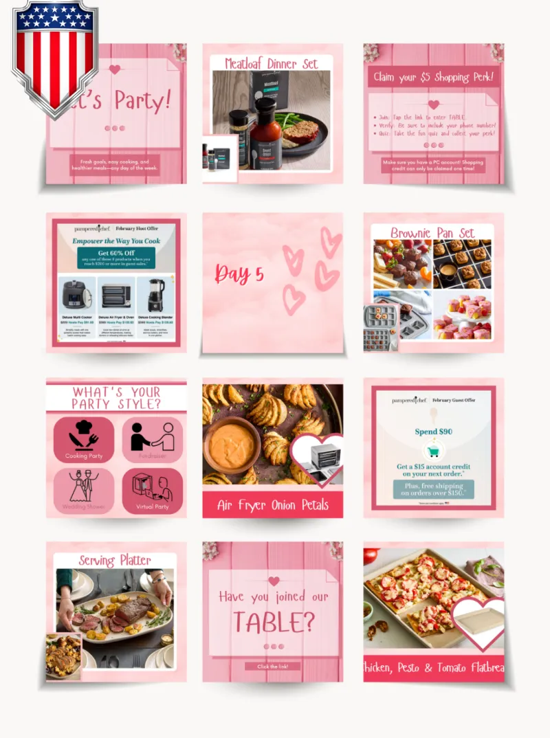 US February 2026 5-Day Party Outline 