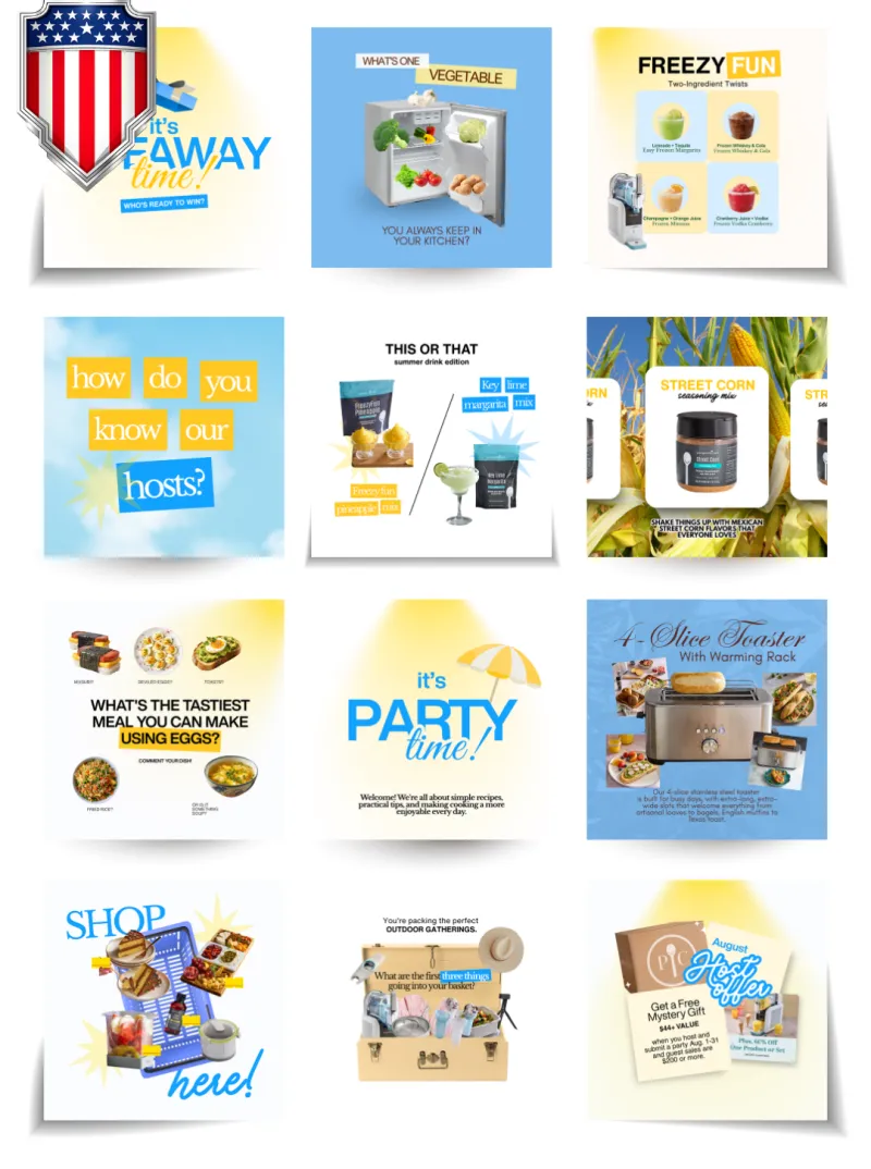 US August 2026 5-Day Party Outline