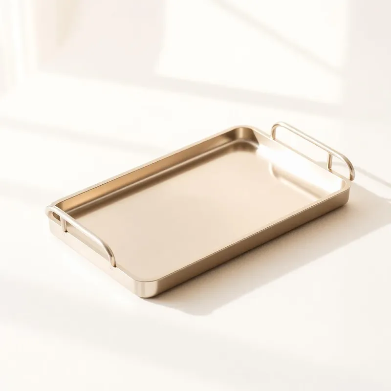 Stainless Room Service Tray