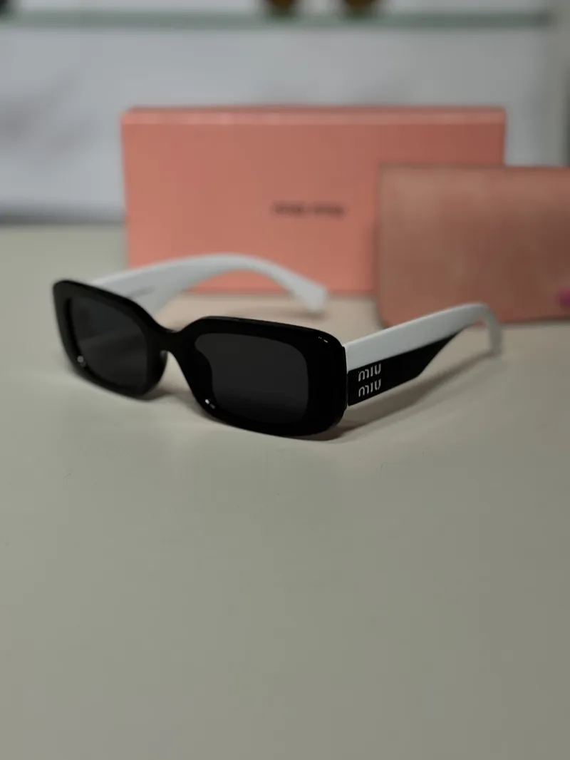 Miu Miu Black & White Sunglasses 